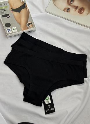 Комплект из 3 трусиков в рубчик хипстеров брифов esmara