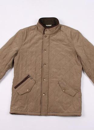 Стеганая утепленная куртка barbour hackett fred perry