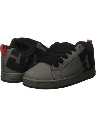 Кроссовки dc shoes 39, 40, 42,5, 44 ус. 28,5 court graffik кроссовки1 фото