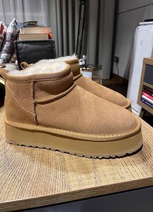UGG Marlene jacket in black teddy