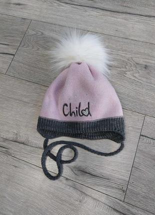 Шапка зимова для дівчинки child
