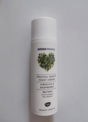 Нічний крем від green people (uk)