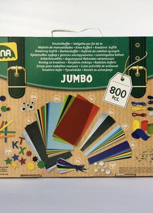Набір для творчості lena handicraft box jumbo, 800 дет.