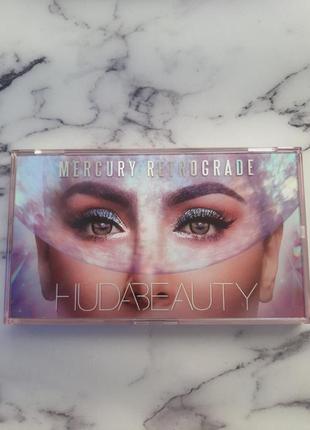 Палетка теней huda beauty mercury retrograde3 фото