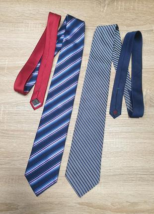 Tommy hilfiger - краватка usa шовкова чоловіча мужской галстук брендовий4 фото