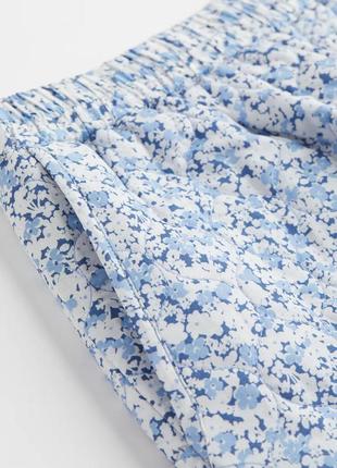 Хлопковые стеганые, стеганные шорты h&amp;m