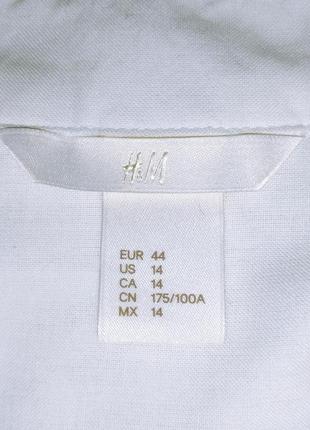 100% хлопок белая рубашка с прошвы свободного кроя белая блузка оверсайз с вышивкой7 фото