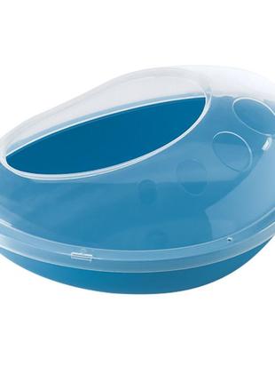 Купалка для шиншил savic wellness bath 35х23х15 см блакитний (5411388001896)