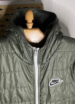 Nike nsw tech fleece sherpa down puffer jacket пуховик куртка шерпа4 фото