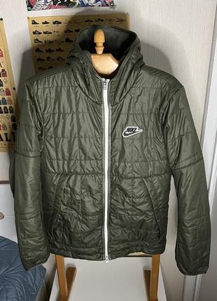 Nike nsw tech fleece sherpa down puffer jacket пуховик куртка шерпа3 фото
