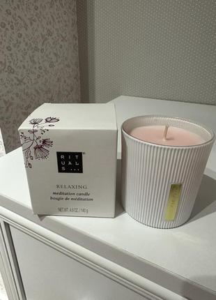 Rituals. ароматическая свеча "sakura". 140 гр, (горит до 25 часов)3 фото