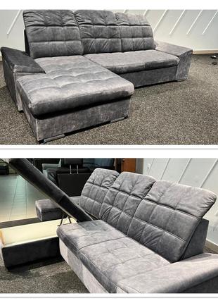 Новий розкладний диван з нішею тканина amaxx9 фото