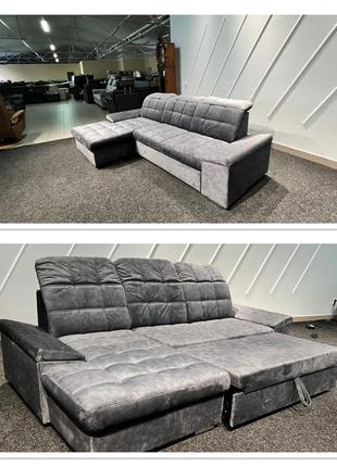 Новий розкладний диван з нішею тканина amaxx7 фото