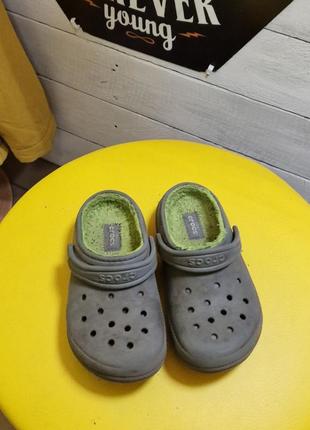 Crocs c12 тепли из меха зимние