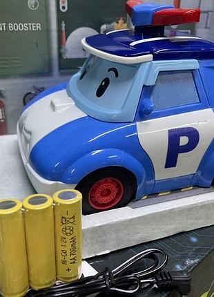 Машина полі робокар на радіокеруванні poli " robocar "набір машинок 180-1 a