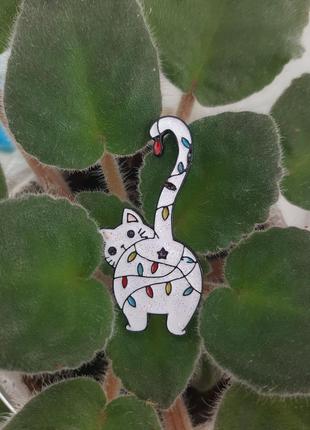 Значок кіт котик 5
