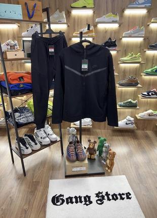 Костюм спортивный nike tech fleece black