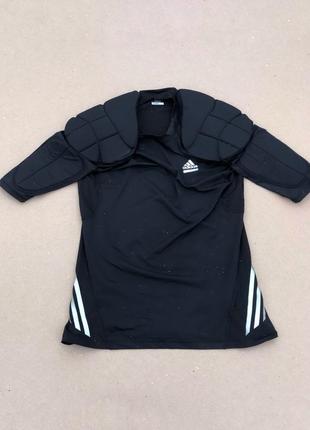 Компресионная футболка вратаря adidas techfit3 фото