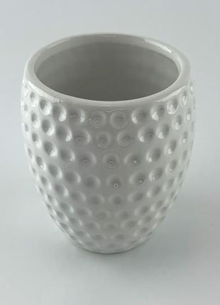 Набор для ванной керамический (23*21*11 см) (белый)