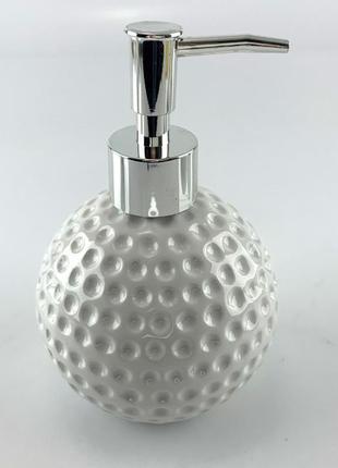 Набор для ванной керамический (23*21*11 см) (белый)