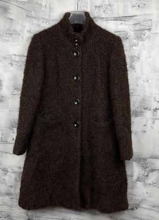 Пальто из альпаки 40 размер woolrich натуральная шерсть3 фото