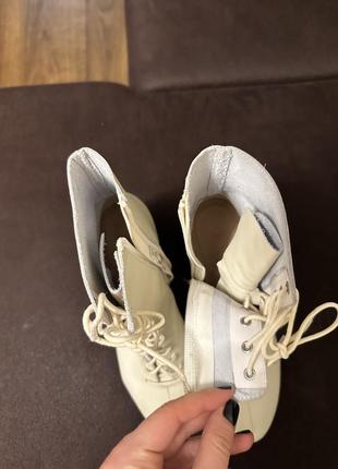 Жіночі черевики на шнурівці zara2 фото