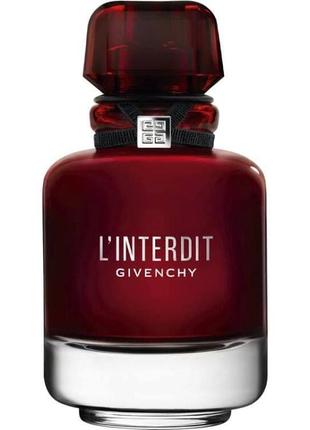 Парфумована вода givenchy l'interdit rouge 80 ml2 фото