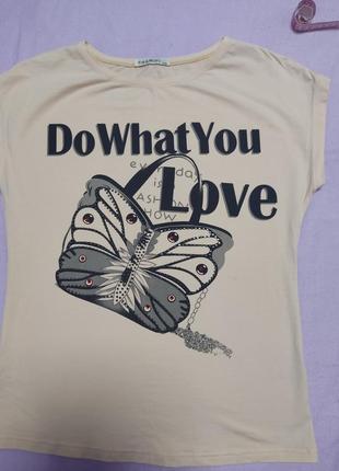 Футболка коттоновая,стан новой