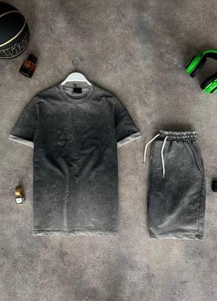Чоловічий комплект шорти та футболка2 фото