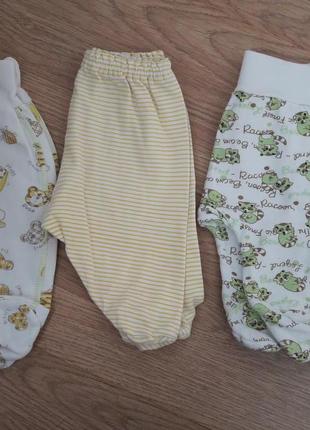 Пакет одежды вещей новорожденному унисекс и мальчику и девочке р. 56-62 13 вещей3 фото