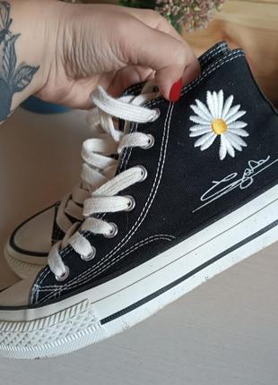 Кеды, женские кеды, летние кеды, высокие кеды