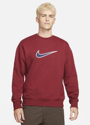 Світшот nike retro swoosh logo heavyweight sweatshirt