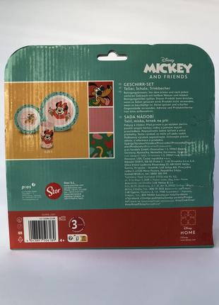 Набор детской посуды disney home mickey and friends4 фото