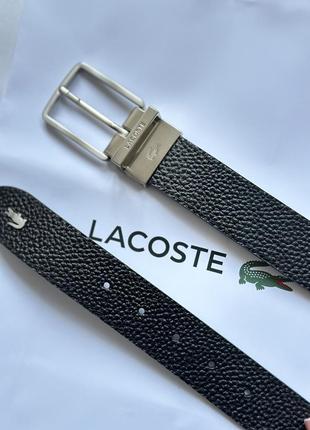 Ремень lacoste кожа оригинал