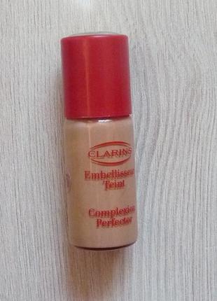 Тональный крем-база clarins complexion perfector 03 bronze shimmer 10 мл тестер1 фото