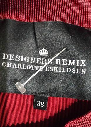 374.утверждающая блузка из плиссе модного люкс бренда из данной designers remix.6 фото
