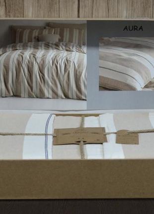 🇹🇷 комплект постельного белья евро размер премиального качества из вареного хлопка туречки2 фото