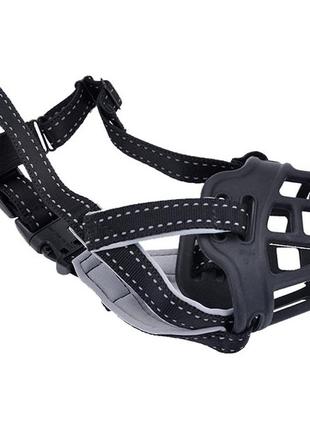 Намордник для собак coastal soft basket muzzle силикон 1 черный (76484136054)