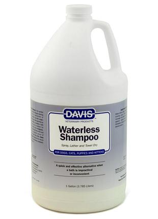 Шампунь без воды для собак и котов davis waterless shampoo 3.8 л (87717900588)