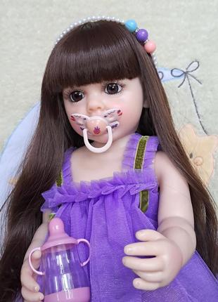 Лялька реборн моніка,  55 см2 фото