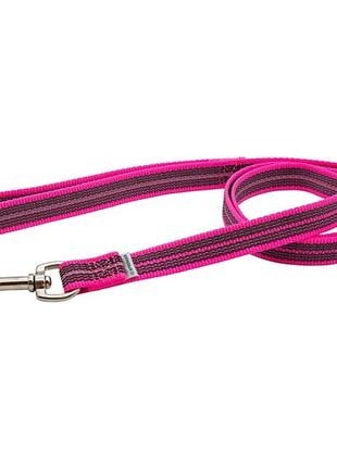 Повідець із ручкою для собак sprenger rubberized leash with handle 1,9 см х 2 м рожевий (4022853210609)