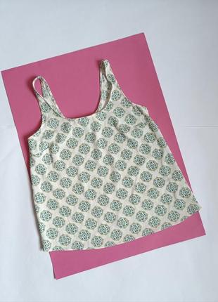 Супермодна стильна біла майка під шифон