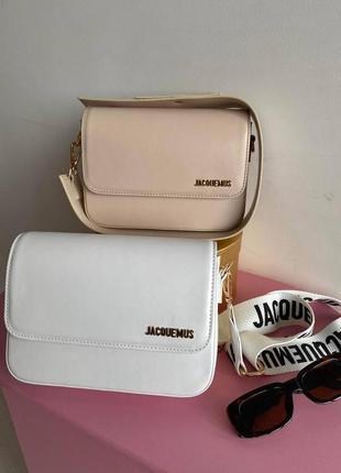 Сумка jacquemus light beige