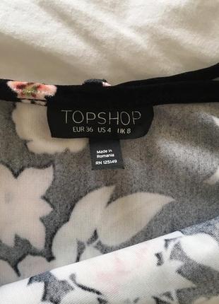Бархатная мини юбка на запах фирмы topshop7 фото
