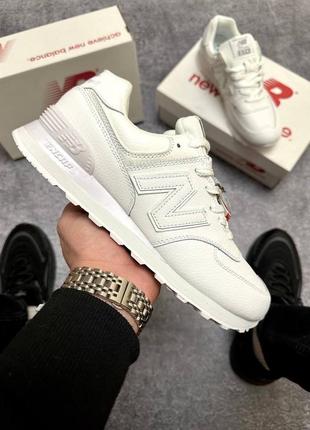 New balance 574 white