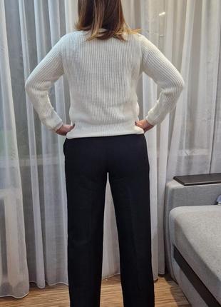 Прямые женские штаны2 фото