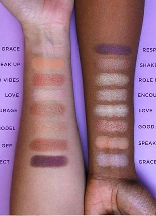 Палетка тіней для повік та румʼян tarte leave your mark volume ii eyeshadow palette6 фото