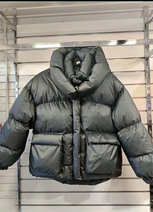 Жіноча зимова стьобана балонова куртка,женская зимняя стёганая балоновая тёплая куртка,тепла куртка,пуховик,пуффер2 фото