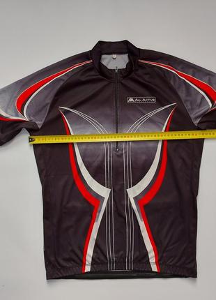 Велофутболка спортивная all active, мужская