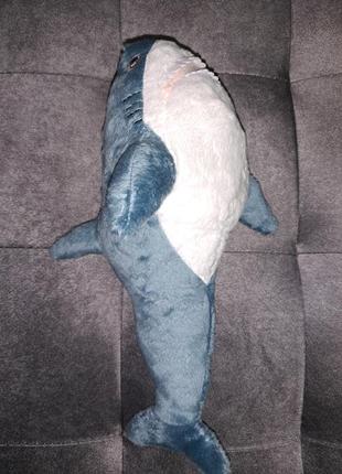 Мягкая игрушка акула 30 см для детей и взрослых2 фото